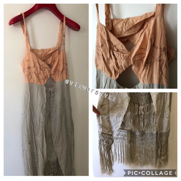 Free People LOVE ME NOT embroidered midi dress - Picture 11 of 14